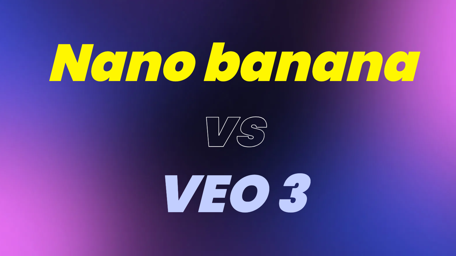 banana vs veo